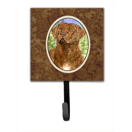 Jensendistributionservices 4.25 x 6 in. Chesapeake Bay Retriever Leash Or Key Hook MI1713263